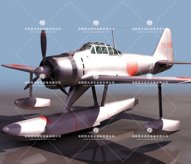 南沙3D模型飞机_